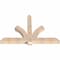 Ekena Millwork Redmond Smooth Timber Gable Bracket, Douglas Fir, 72"W x 48"H x 5 1/2"D x 5 1/2"F, 16/12 Pitch GBW072X48X0606RED00SDF - alternate 2